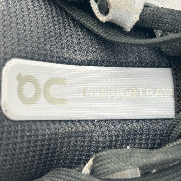 On Running On Cloud Cloudstratus Sneakers Marina Blue & Gray Women’s 7 Cloudtec - Picture 9 of 12